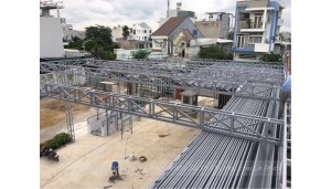 Dịch vụ lắp đặt mái hiên trường học theo yêu cầu chuyên nghiệp uy tín